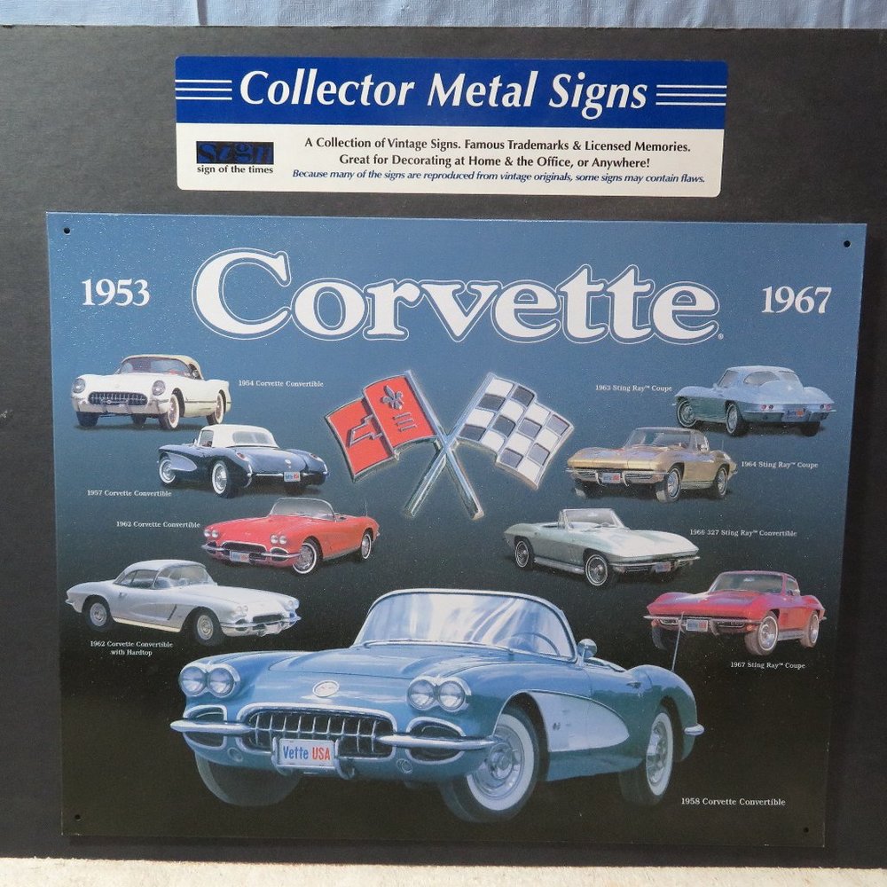 NEW Metal 1953 to 1967 Metal sign